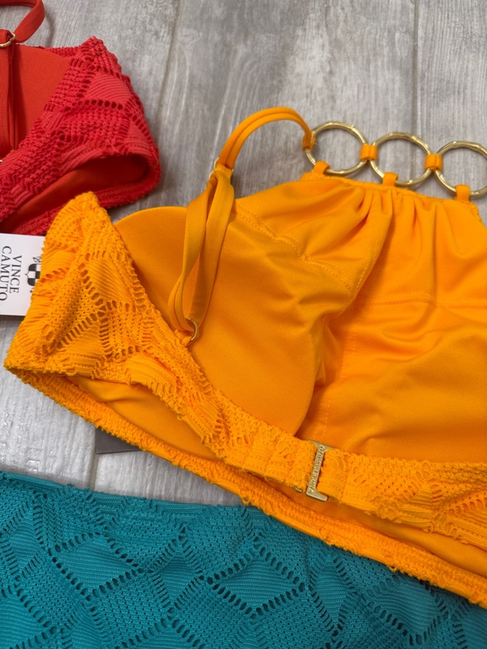 NWT! $270 value Vince Camuto luxury cruise/beach/resort ready bikini set! - Picture 8 of 13